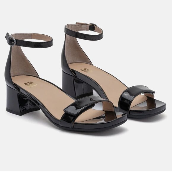 NIB ABEO Avenue Strap Metatarsal Black Patent - Picture 3 of 10